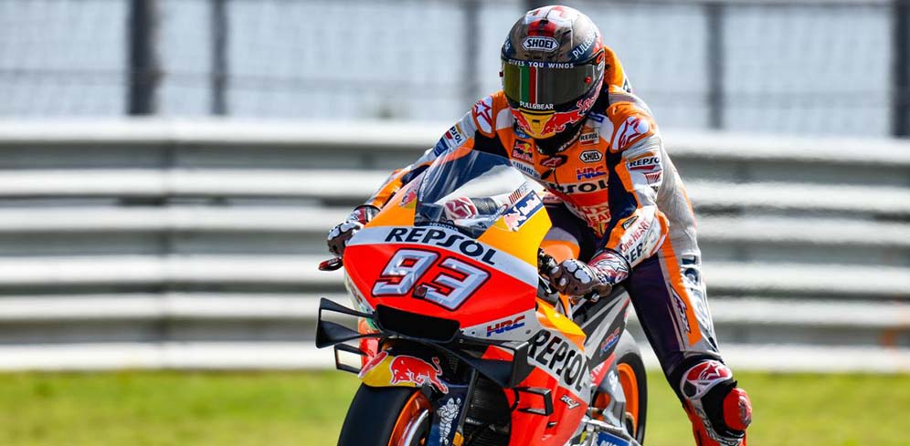 Marquez Pakai Swingarm Seperti Ducati